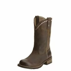 Ariat Women's Unbridled Roper Boot - Distressed Brown