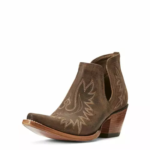Ariat Women's Dixon Western Boot - Weathered Brown 1 Ariat Women's Dixon Western Boot - Weathered Brown