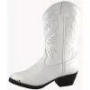 Smoky Mountain Toddler White Western Boot