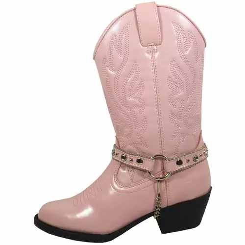 Smoky Mountain Girl's Toddler Pink Western Boot 1 Smoky Mountain Girl's Toddler Pink Western Boot