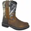 Smoky Mountain Children's Brown/True Timber Camo Wellington
