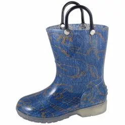 Smoky Mountain Toddler Starlight Denim Blue Pvc Boot