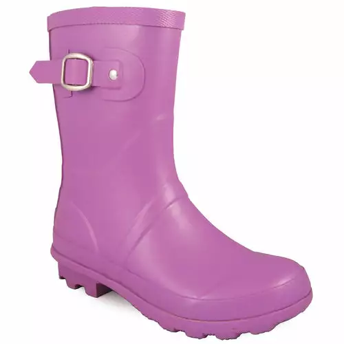 Smoky Mountain Girl's Toddler Purple Rubber Boot 1 Smoky Mountain Girl's Toddler Purple Rubber Boot