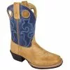 Smoky Mountain Toddler Autry Bomber Tan/Blue Cowboy Boot