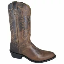 Smoky Mountain Men's 4435 Denver 12" Brown Cowboy Boot