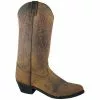 Smoky Mountain Women's Brown Western 12" Dark Crazy Horse Cowboy Boot