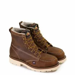 Men's Thorogood AMERICAN HERITAGE – 6" TRAIL CRAZYHORSE SAFETY TOE – MOC TOE MAXWEAR 90™