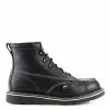 Men's Thorogood AMERICAN HERITAGE MIDNIGHT SERIES 6" BLACK MOC TOE