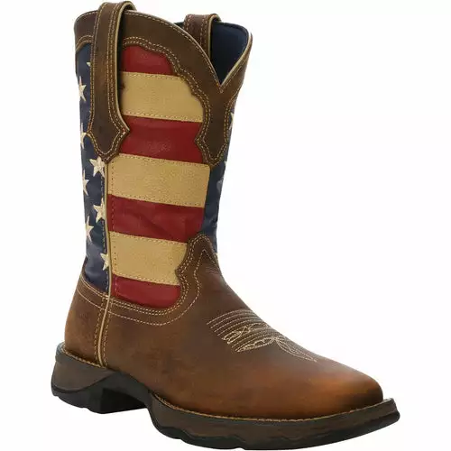 Durango Women's Lady Rebel Patriotic Pull-On Western Boot 1 Durango Women's Lady Rebel Patriotic Pull-On Western Boot